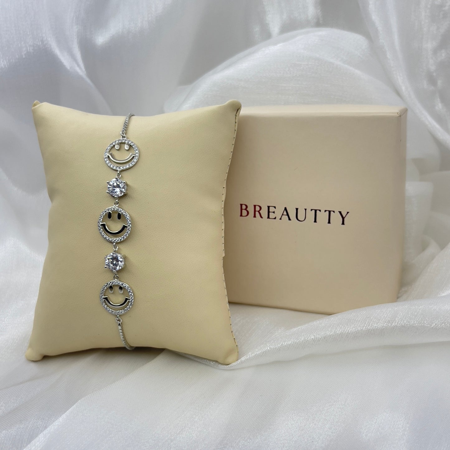 BREAUTTY 925 STERLING SILVER HAPPY GIRL BRACELET | ADJUSTABLE