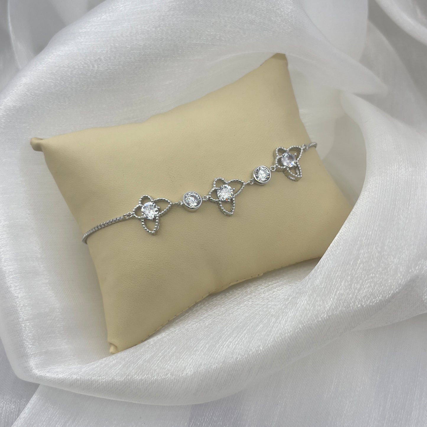 BREAUTTY 925 STERLING SILVER BUTTERFLY BRACELET | ADJUSTABLE