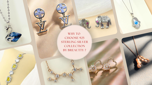SHOULD BUY 925 STERLING SILVER JEWELLERY OR NOT ? | BEST COLLECTION |  AT  BREAUTTY