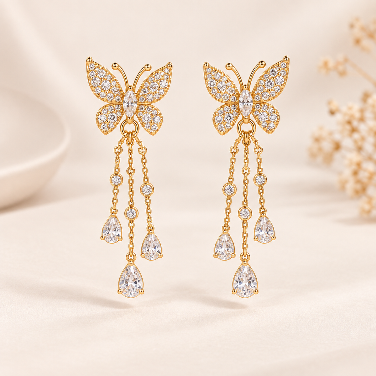 DEMIFINE EARRINGS