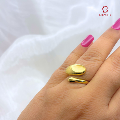 BREAUTTY CAPSULE PARTY  GOLD RING | ADJUSTABLE