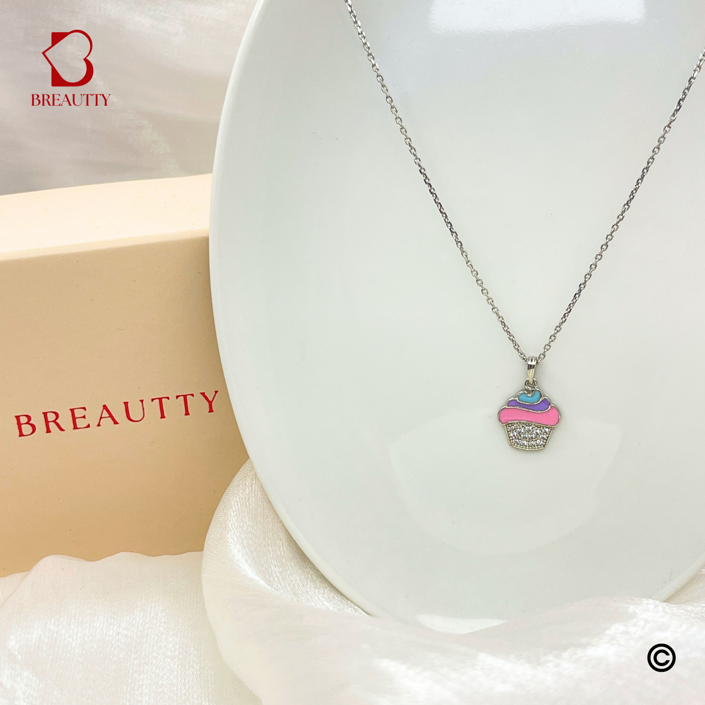 BREAUTTY 92.5 STERLING SILVER NECKLACE