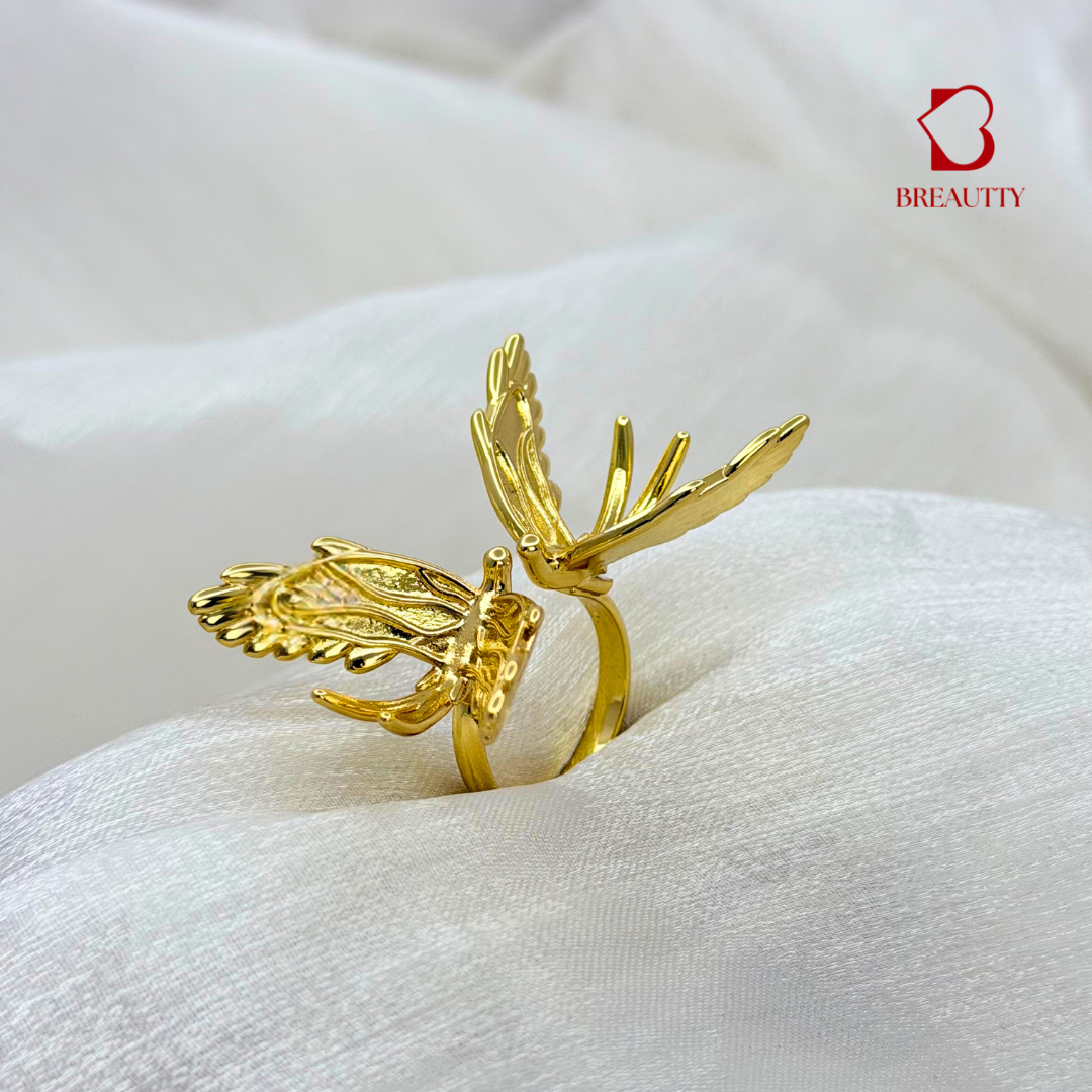 BREAUTTY HANDCRAFTED SOULMATE FOR INFINITY  RING |ADJUSTABLE