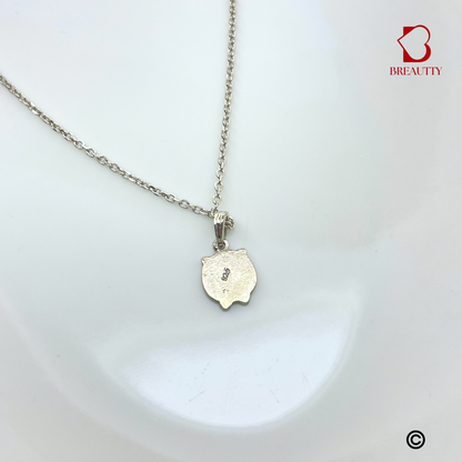 BREAUTTY 92.5 SILVER OWL NECKLACE FOR LITTLE GIRLS – SMART & CUTE GIFT IDEA