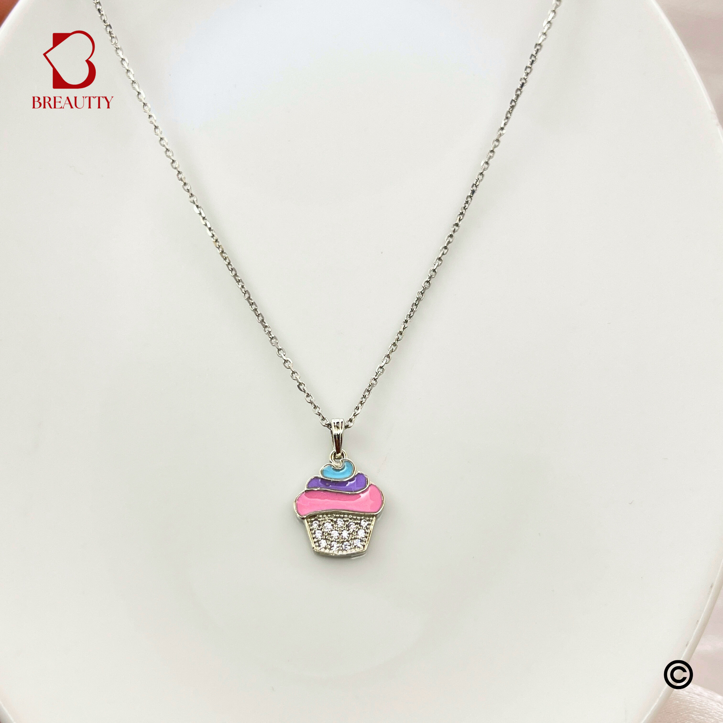 BREAUTTY 92.5 STERLING SILVER NECKLACE