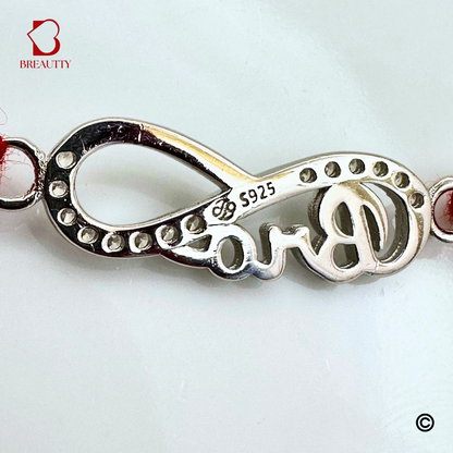 BREAUTTY RAKSHA BANDHAN 925 STERLING SILVER RAKHI  "INFINITE LOVE BRO"  | HALLMARKED SILVER  RAKHI