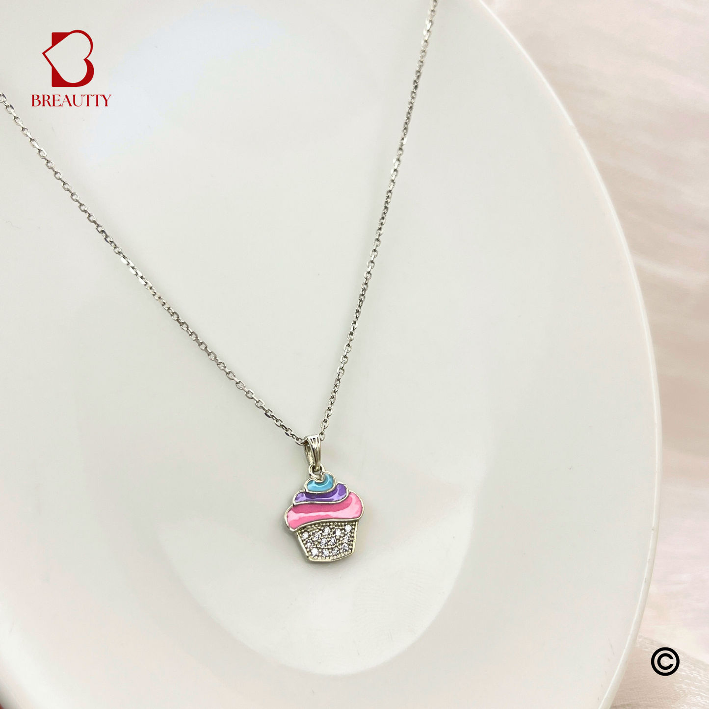 BREAUTTY 92.5 STERLING SILVER NECKLACE