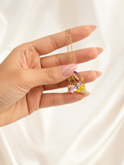 BREAUTTY  ICECREAM CHARM NECKLACE | DAILYWEAR