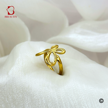 BREAUTTY BUTTERFLY WRAP 18K GOLD PLATED RING – ADJUSTABLE