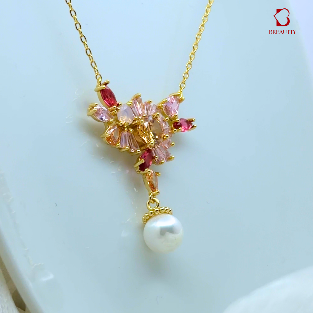 BREAUTTY CUPID PEARL PETAL SET  18K GOLD PLATED | PREMIUM QUALITY