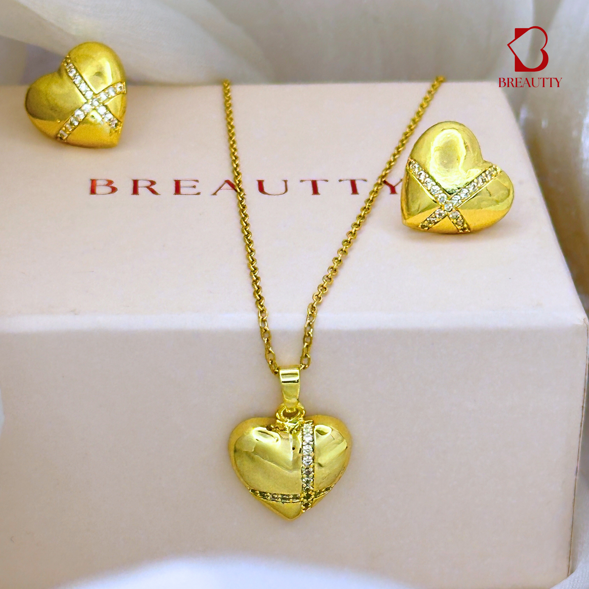 18K Gold Plated Lightweight Jewelry for Women