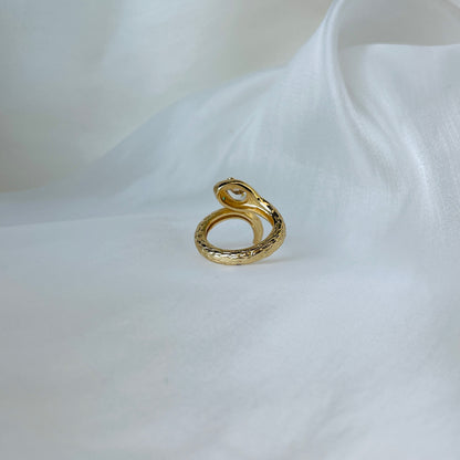 BREAUTTY 18K GOLD PLATED SNAKE RING | PARTY ESSENTIAL
