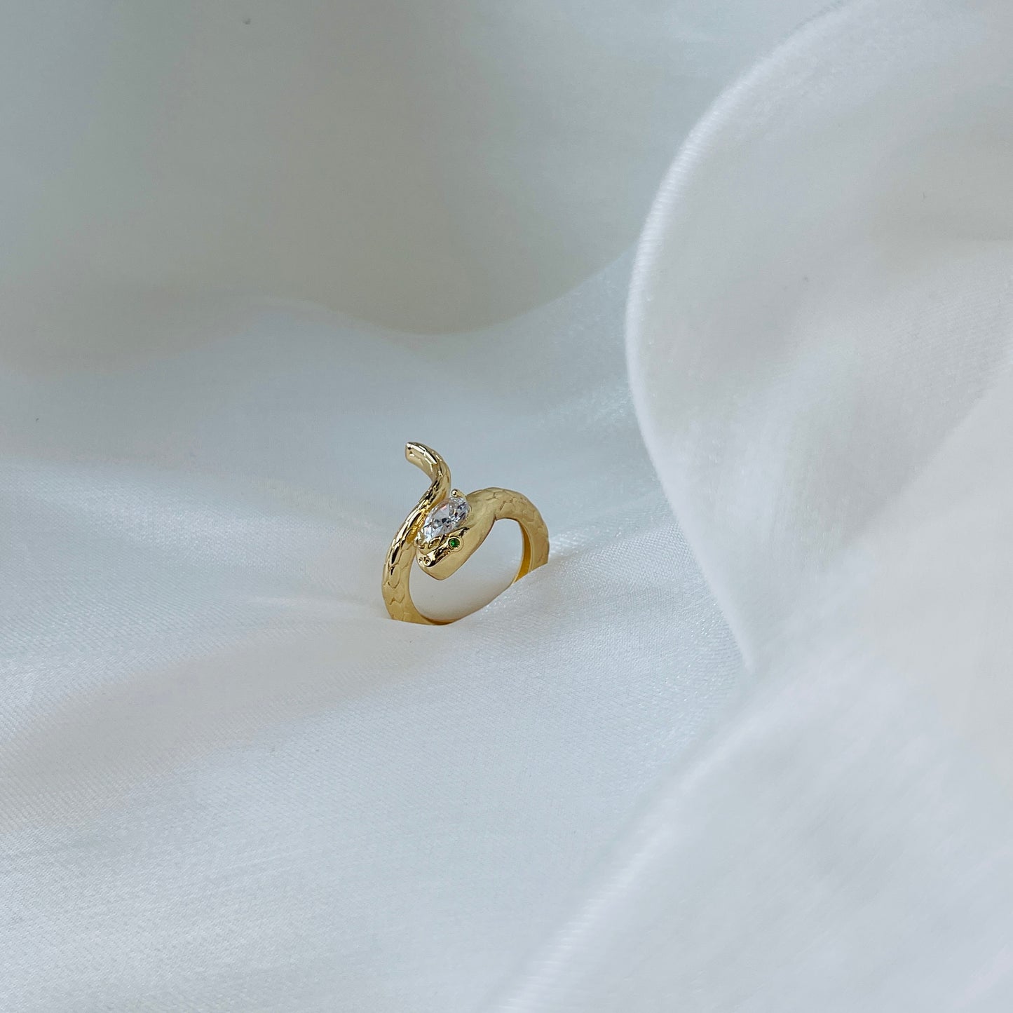 BREAUTTY 18K GOLD PLATED SNAKE RING | PARTY ESSENTIAL