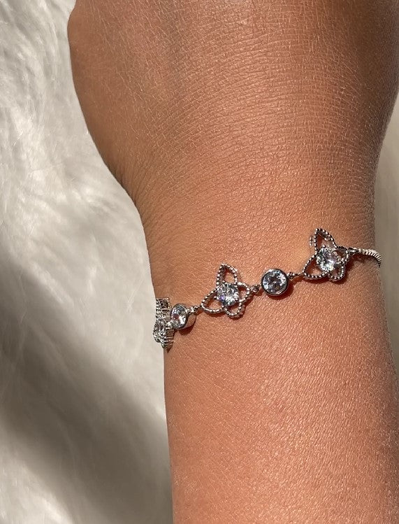 BREAUTTY  925 STERLING SILVER  BUTTERFLY BRACELET | ADJUSTABLE