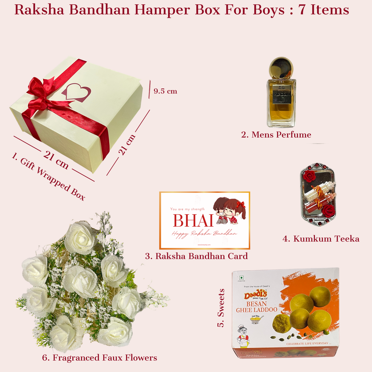 RAKSHA BANDHAN GIFT HAMPER FOR BROTHER | EXCLUDING RAKHI