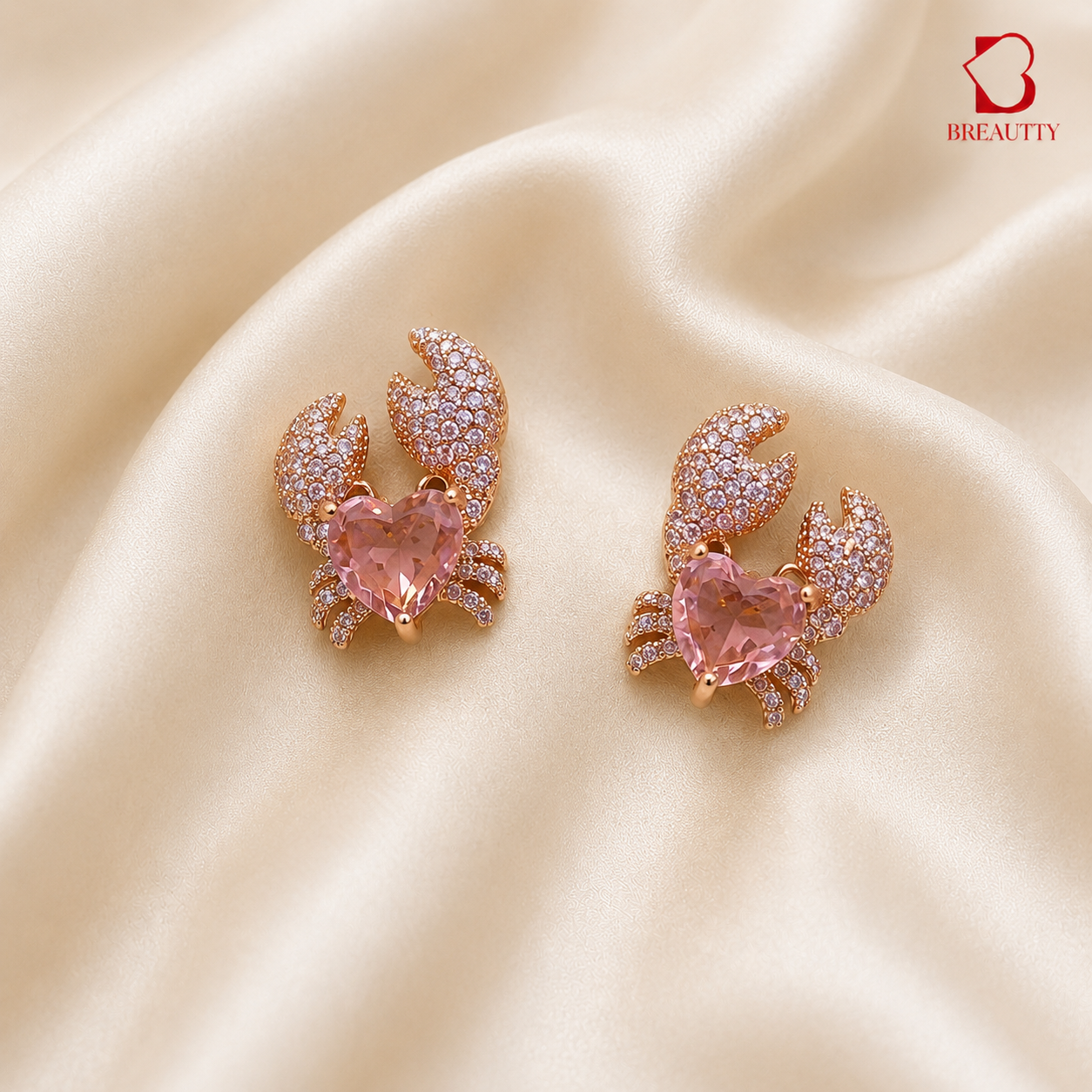 crab earring for gifting
